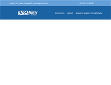 Tablet Screenshot of gtechserv.com